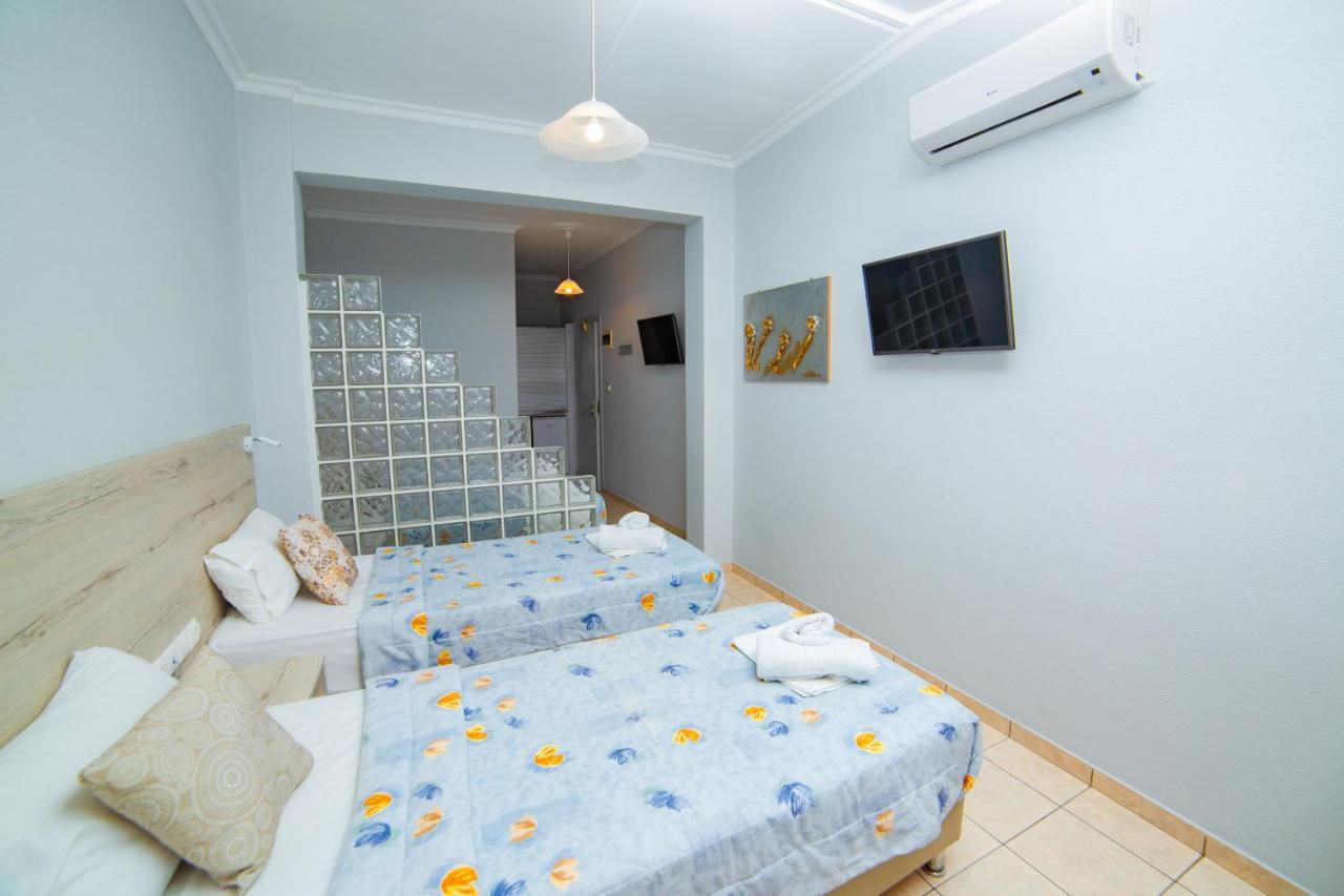 Hotel Zefyros Paralía Buitenkant foto